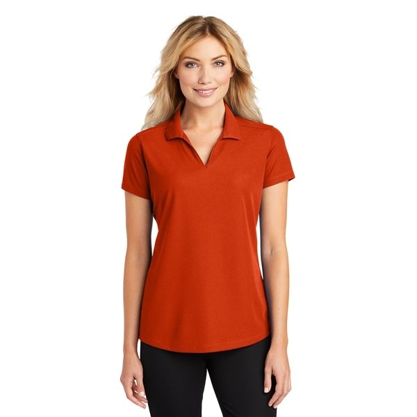 Embroidered Port Authority Ladies Dry Zone Grid Polo - COLORS - COLORS