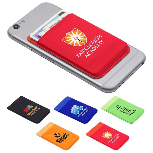 Expanding Lycra Phone Wallet