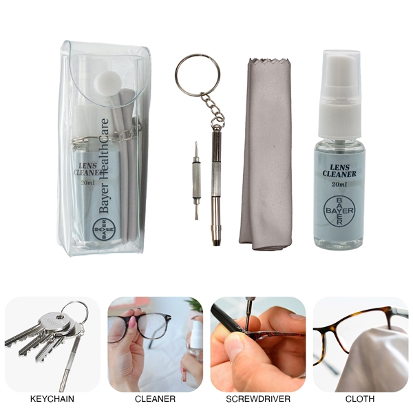 Eyeglass Cleaner Kit With Logo
