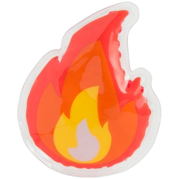 Flame Emoji Gel Beads Hot / Cold Pack