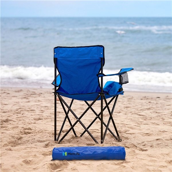 Folding 600D Polyester Travel Chair Full Size