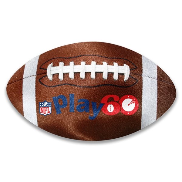 Football Shaped Microfiber Cleaning Cloth