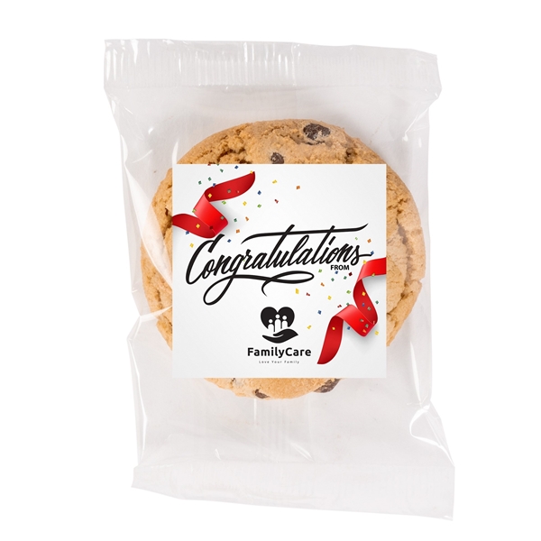 Promotional Fresh Beginnings Individually Wrapped Chocolate Chip Cookie