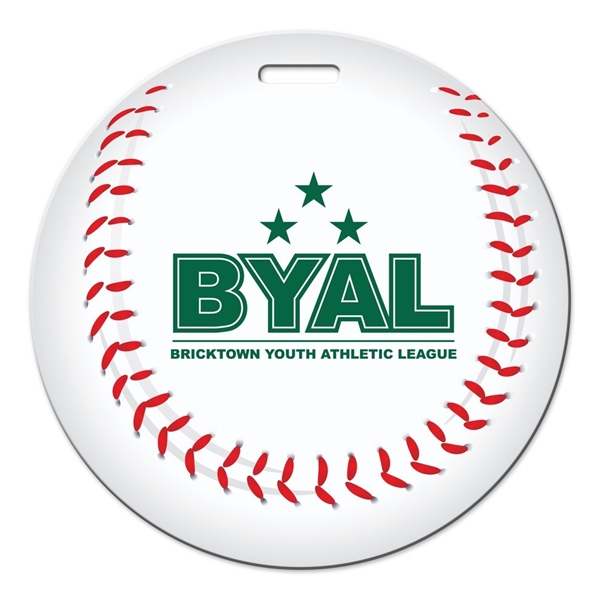 Full Color Luggage Tags - Baseball