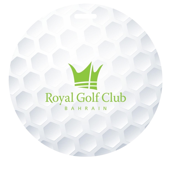 Full Color Luggage Tags - Golf Ball