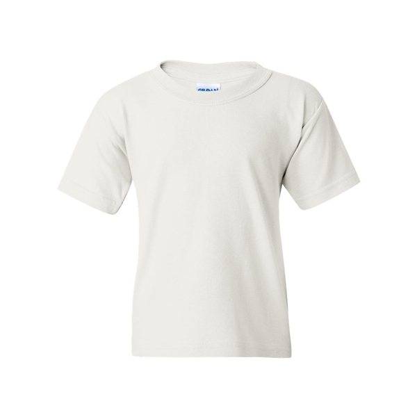 Gildan - Youth Heavy Cotton T - Shirt - G5000B - WHITE
