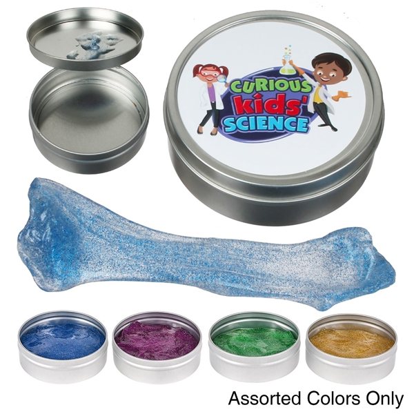 Glitter Silly Putty In Tin