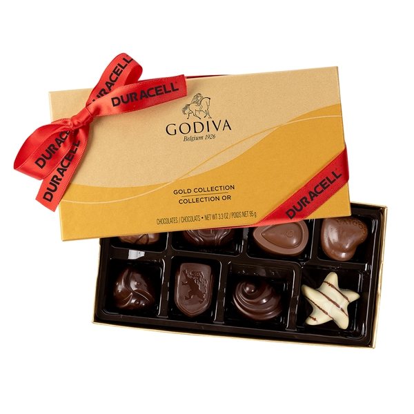 Godiva Ballotin Gold 8 Piece Assortment Box