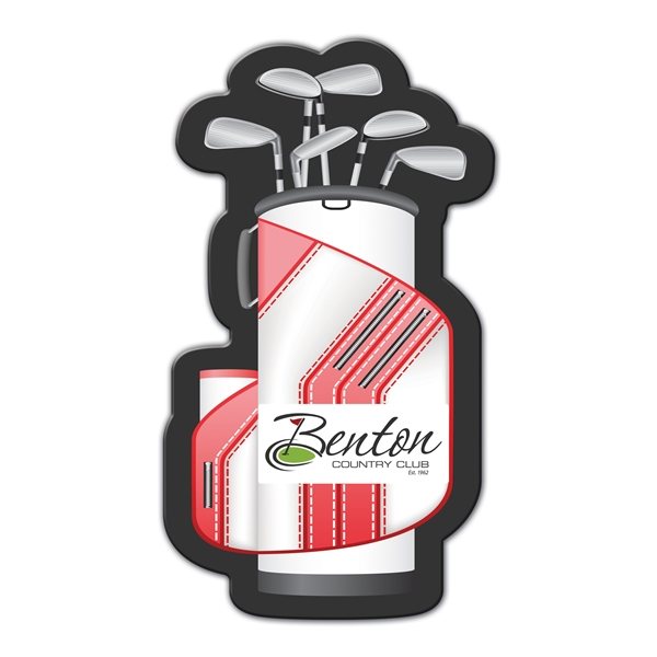 Golf Bag Shaped Magnet