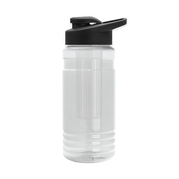 Groove 20 oz Tritan(TM) Infuser bottle with Drink thru lid and Tritan(TM) Infuser