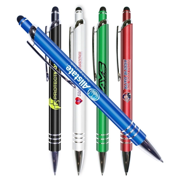 Halcyon(R) Vortex Metal Pen / Stylus, Full Color Digital