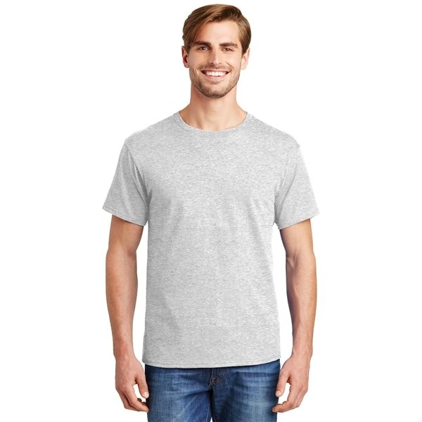 Hanes(R) - ComfortSoft(R) Heavyweight 100 Cotton T - Shirt. - 5280 - Heathers