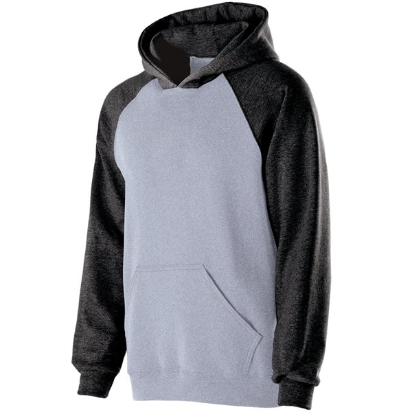 Holloway Youth Cotton / Poly Fleece Banner Hoodie