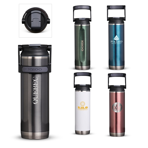 Promotional Igloo® 20 oz Double Wall Vacuum Insulated Water Bottle