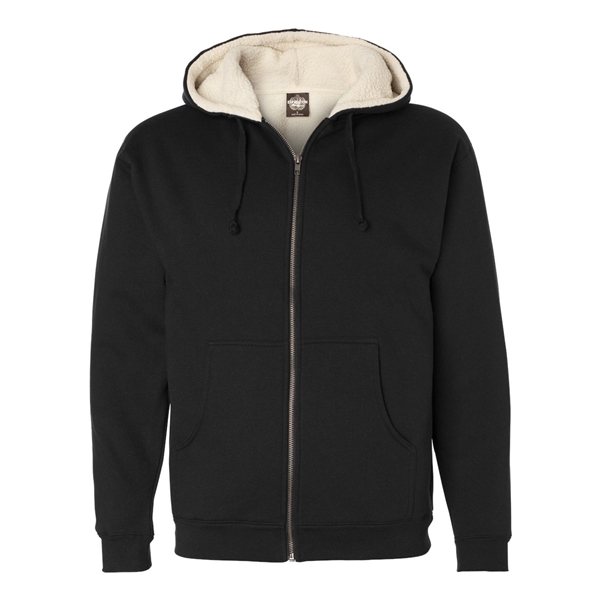 Independent Trading Co. Sherpa Lined Full - Zip Hooded Sweatshirt - COLORS
