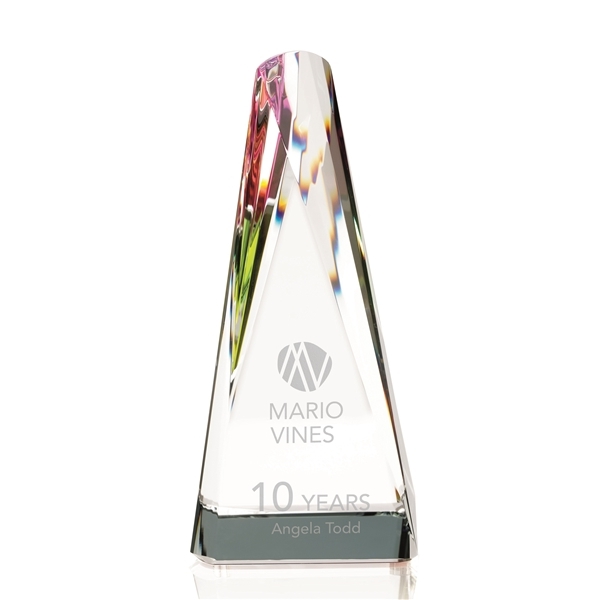 Influential Optical Crystal Award - 2.75 x 6 x 2.75 in