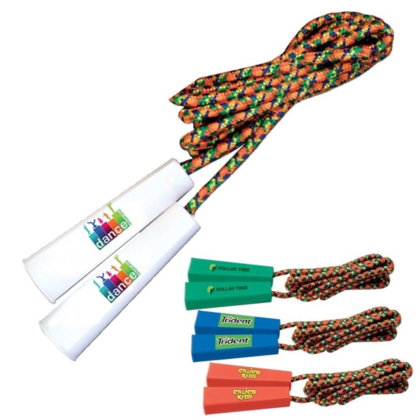 Promotional Jump Rope, Full Color Digital 4 Color Process