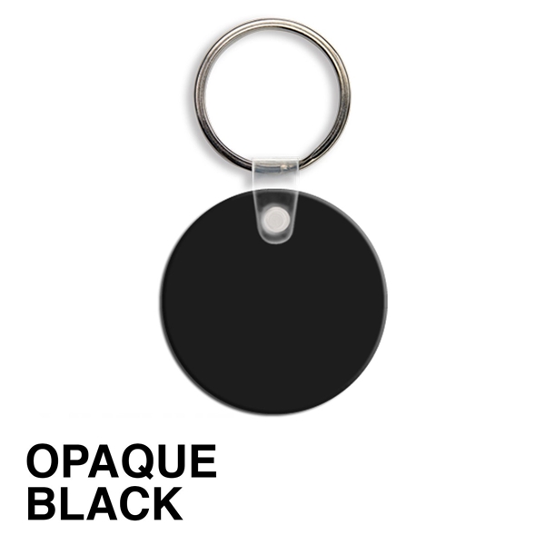 Key Tag - Small Round - Spot Color