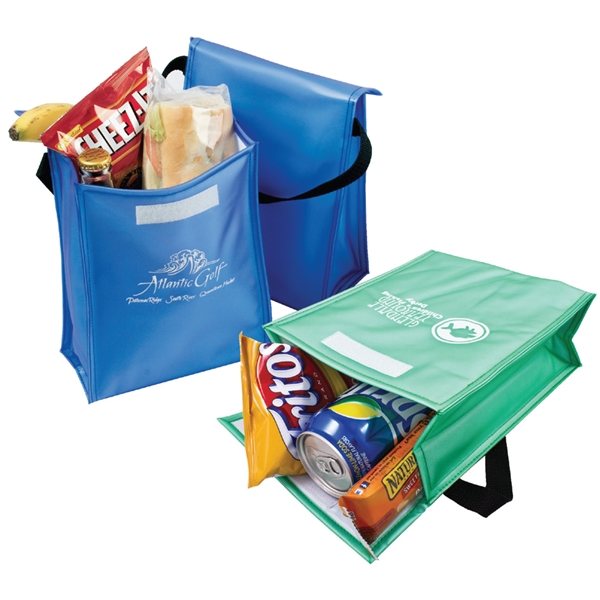 Black Sports Insulated Snack Bag