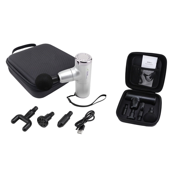 Massage Gun With Zip Case Packaging