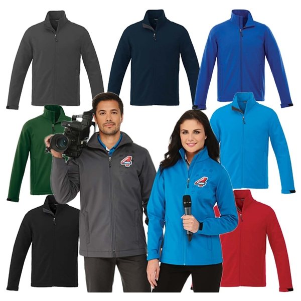 Logo Maxson Softshell Jackets by TRIMARK (Men's)