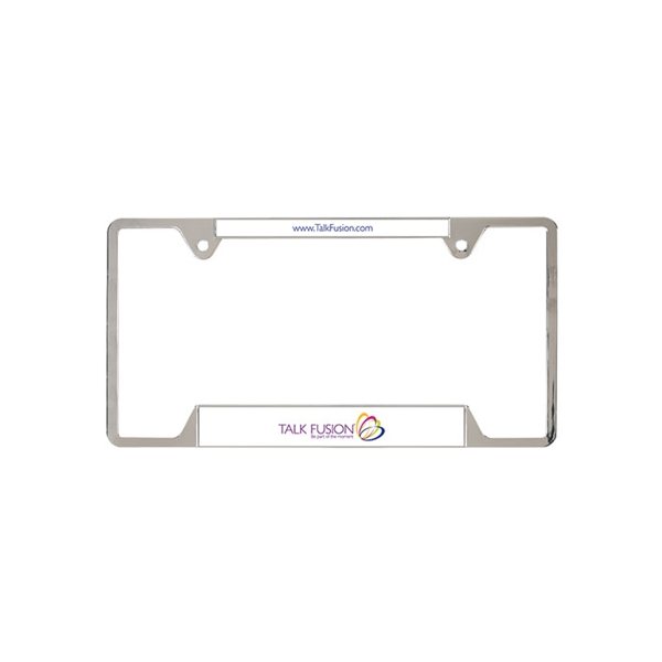 Metal License Plate Frame - 6 1/4 x 12 1/4