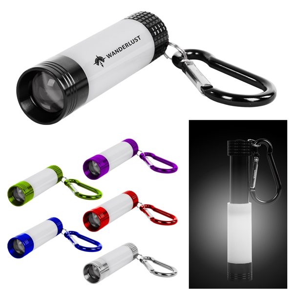 Promotional Pop Up Lantern with Flashlight - Rubber Flashlights