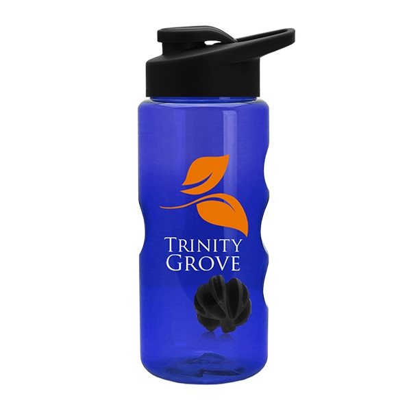 Mini Mountain 22 oz Tritan(TM) Shaker bottle with Drink thru lid