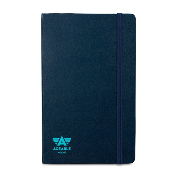 Promotional Moleskine® Hard Cover Ruled Large Expanded Notebook