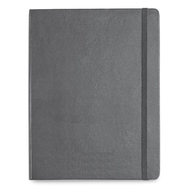 Moleskine(R) Hard Cover Ruled X - Large Notebook - Slate Grey