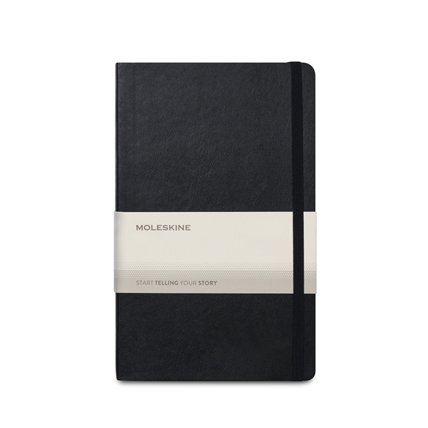 Promotional Moleskine® Soft Cover Ruled Large Expanded Notebook