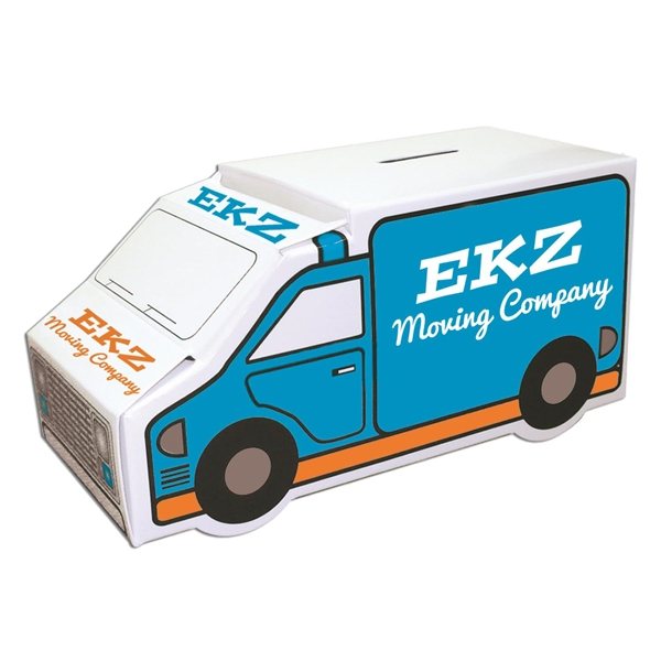 Moving Truck Bank - Paper Products