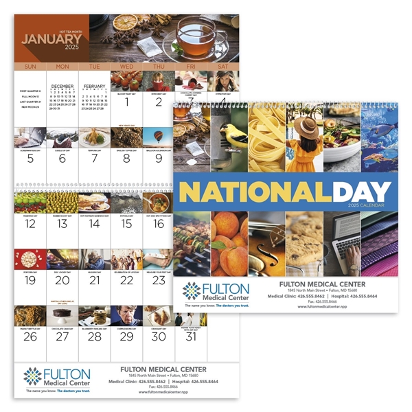 National Day - Spiral - Good Value Calendars(R)
