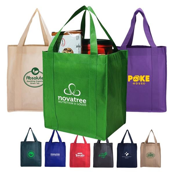 Promotional North Park - Non-Woven Shopping Tote Bag