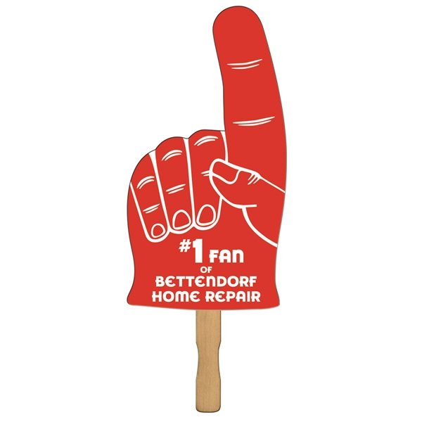 Number 1 Rally Hand Sign - Paper Products
