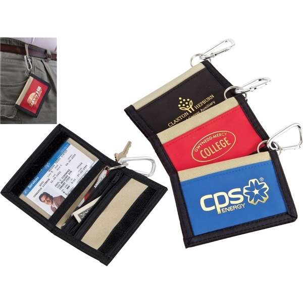 Nylon Carabiner Wallet