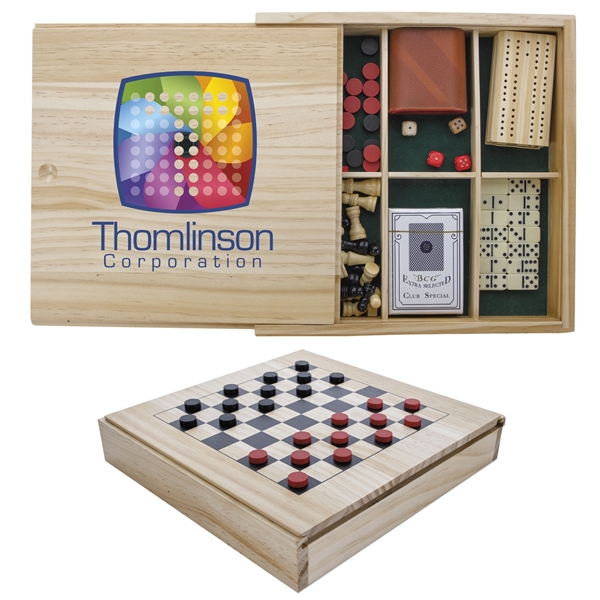 Classic Wooden Game Set