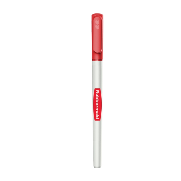 Paper Mate® Write Bros Stick Pen White Barrel - Black Ink Red