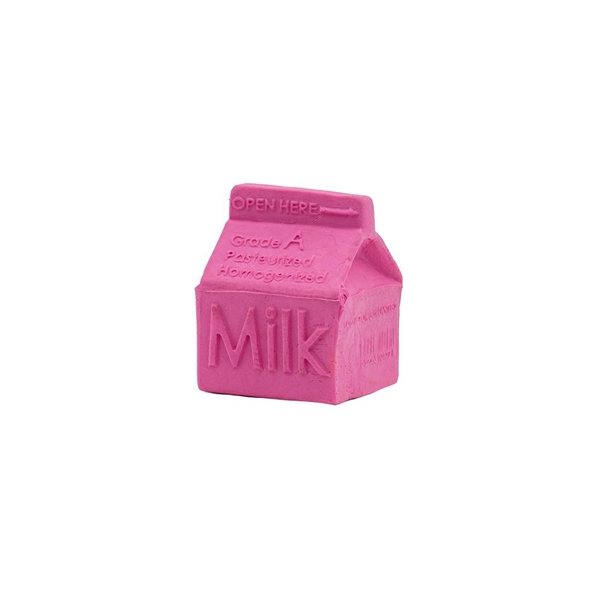 Pencil Top Stock Eraser - Milk Carton