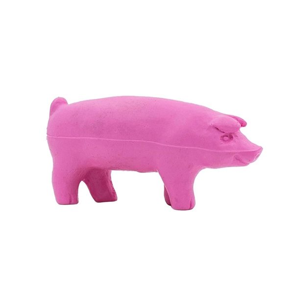 Pencil Top Stock Eraser - Pink Pig