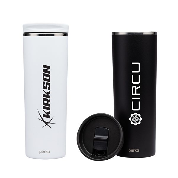 Promotional Perka® Moderno 20 Oz Double Wall Stainless Steel Tumbler