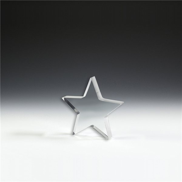 PhotoImage(R) Star Paperweight - 5 x 5 x 3/4