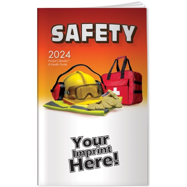 Promotional Pocket Calendar 2024 Safety