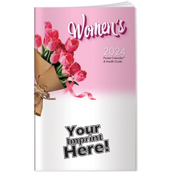 Promotional Pocket Calendar 2024 Women's Health Guide