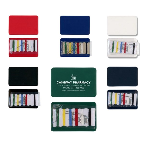 Pocket Sewing Kit with 6 thread colors