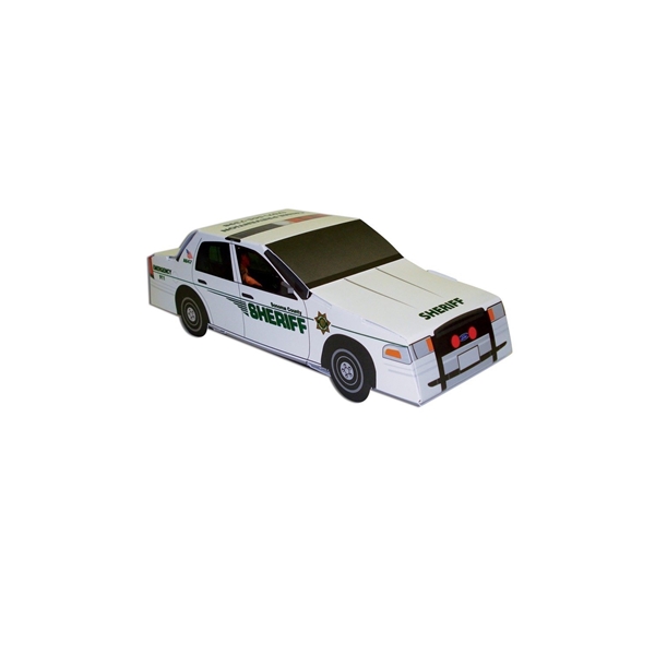 papercraft police car
