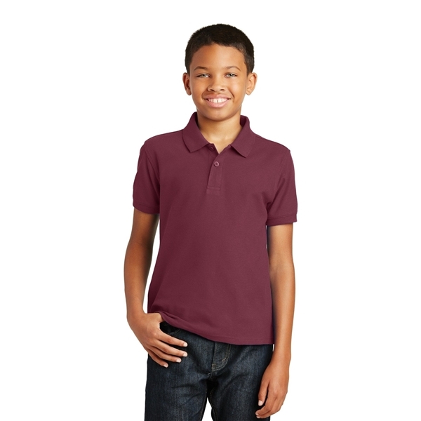 Port Authority(R) Youth Core Classic Pique Polo