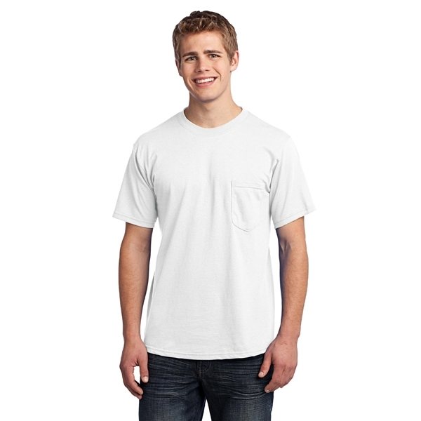 Port Company All - American Tee with Pocket - NEUTRALS