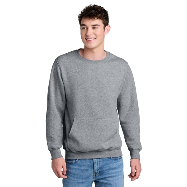 Port Company(R) Core Fleece Crewneck Pocket Sweatshirt
