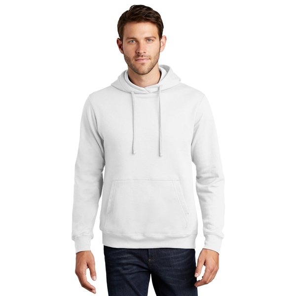 Port Company(R) Fan Favorite(TM) Fleece Pullover Hooded Sweatshirt - WHITE